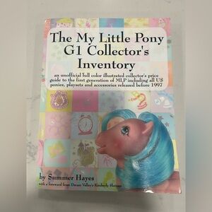 My Little Pony G1 Collector’s Inventory Book by Summer Hayes